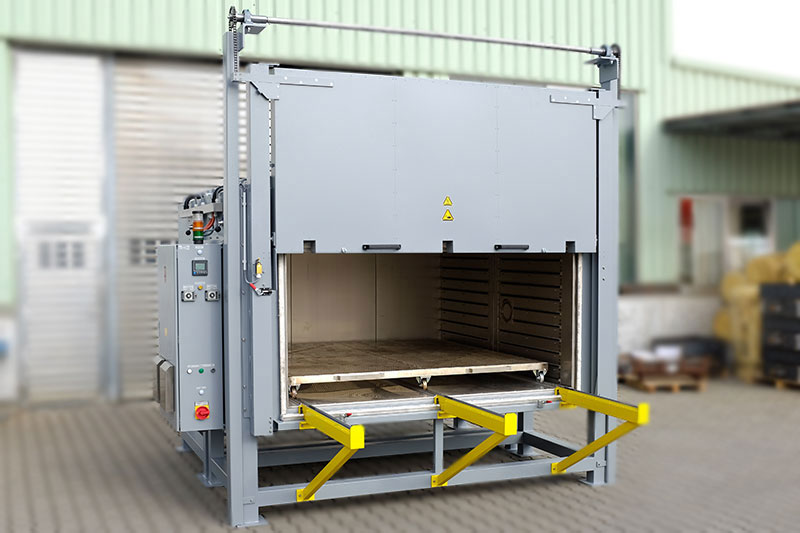 Ovens with Sliding, Lifting and Hinged gates/doors Ihne & Tesch GmbH